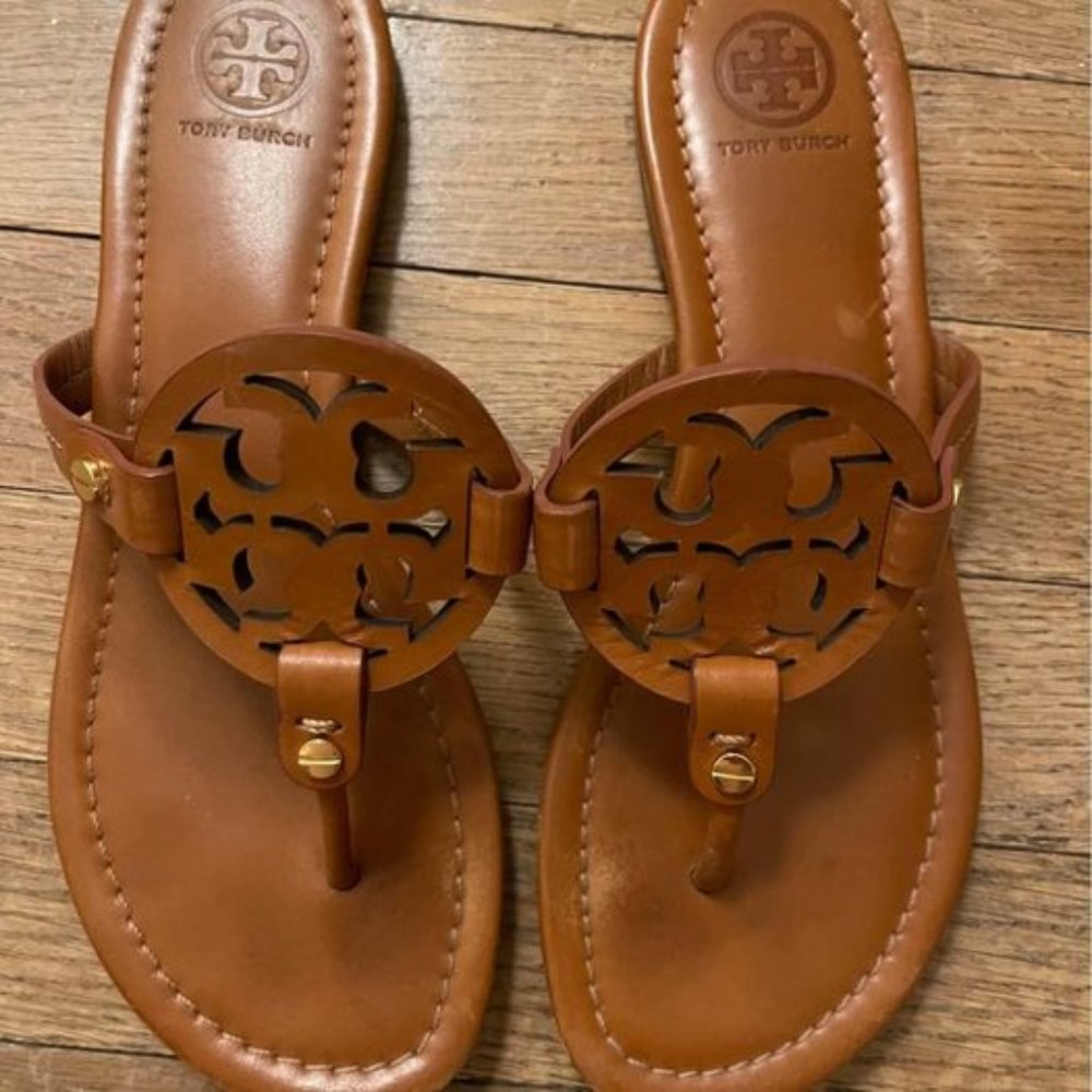 Tory Burch Miller Sandal, Leather - sz 7.5